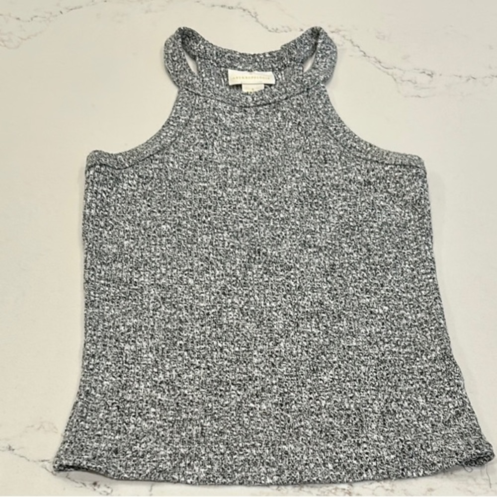 Anthropologie Maeve Harlan Knit Racerback Tank Top